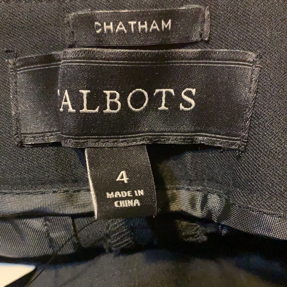 TALBOTS SLIMMING CHATHAM ANKLE PANTS - Picture 11 of 11